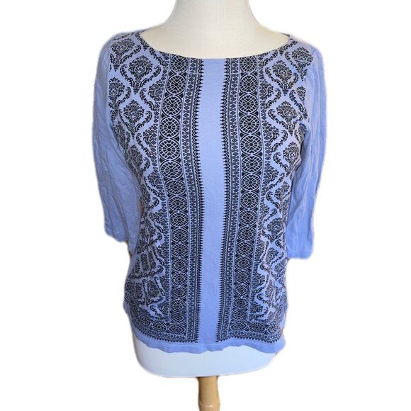 LOFT OUTLET SMALL 3/4 Length Sleeve Shirt - Picture 1 of 5